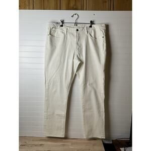 Men's 38x30 Bonobos Premium 4-Way Stretch Jeans - WHITE - BDB10919S